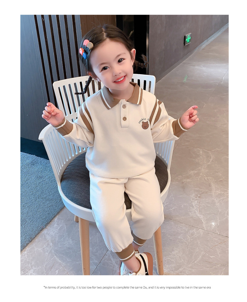 Girls' Autumn Internet Hot Suit 2021 New Children's Autumn Clothing Sports Casual Pants Baby Girl Sweatshirt Two-Piece Suit Fashion Girls' Autumn Internet Hot Suit 2021 New Children's Autumn Clothing Sports Casual Pants Baby Girl Sweatshirt Two-Piece Suit Fashion