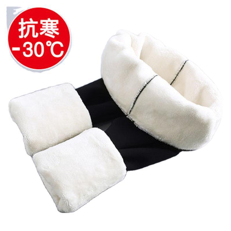 2020 Autumn and Winter Women&#039;s Clothing New Super Thick Outer Wear Lambswool Casual Pants Women&#039;s High Waist Stretch Warm-Keeping Pants Fleece Cotton Pants