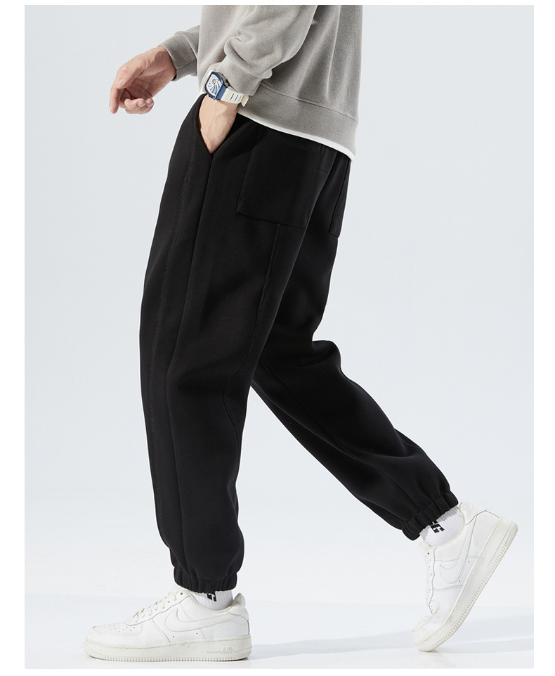 Casual Pants Men's 2022 Men's Sweatpants Spring New Versatile Ankle-Length Sports Pants Large Size Loose Ankle-Tied Harem Pants Casual Pants Men's 2022 Men's Sweatpants Spring New Versatile Ankle-Length Sports Pants Large Size Loose Ankle-Tied Harem Pants
