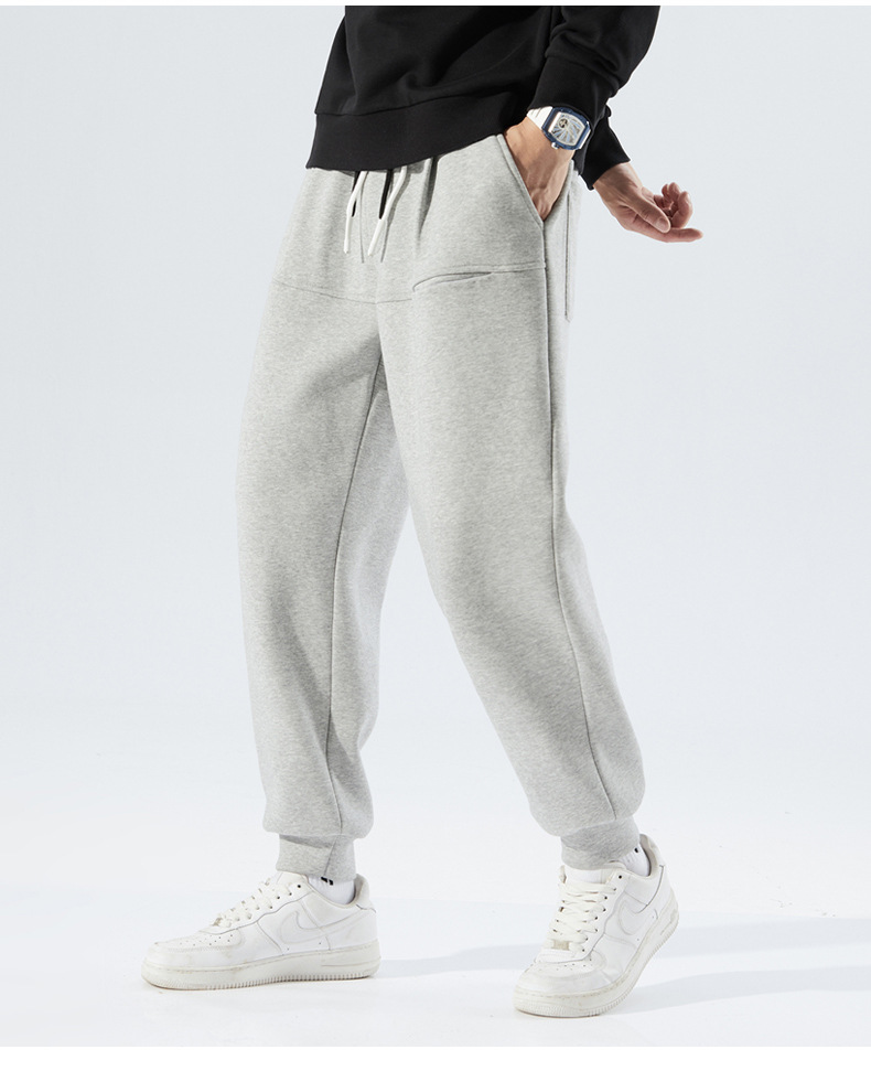 Casual Pants Men's 2022 Men's Sweatpants Spring New Versatile Ankle-Length Sports Pants Large Size Loose Ankle-Tied Harem Pants Casual Pants Men's 2022 Men's Sweatpants Spring New Versatile Ankle-Length Sports Pants Large Size Loose Ankle-Tied Harem Pants