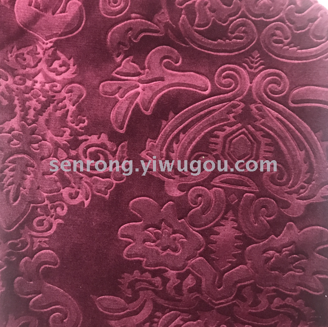 Silver fox flat flat embossed pants autumn warm pants Qiu pants