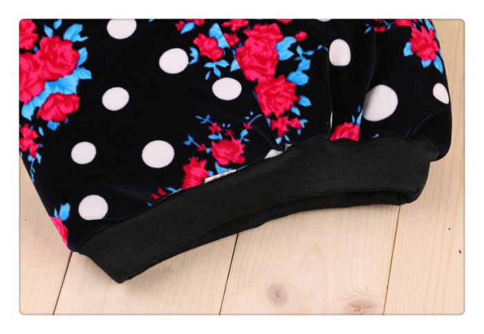 2017 new autumn and winter children's casual warm pants plus velvet pants