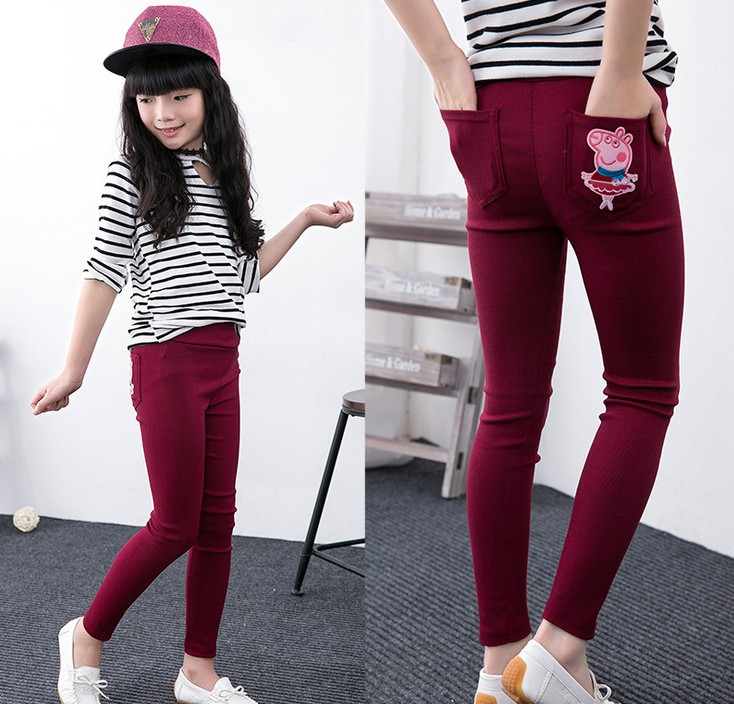 New Children&#039;s Clothing Children&#039;s Skinny Pencil Pants Baby Girl&#039;s Leggings Ultra-Stretch Crawler