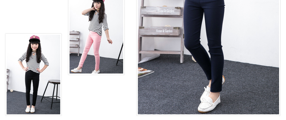 New Children's Clothing Children's Skinny Pencil Pants Baby Girl's Leggings Ultra-Stretch Crawler