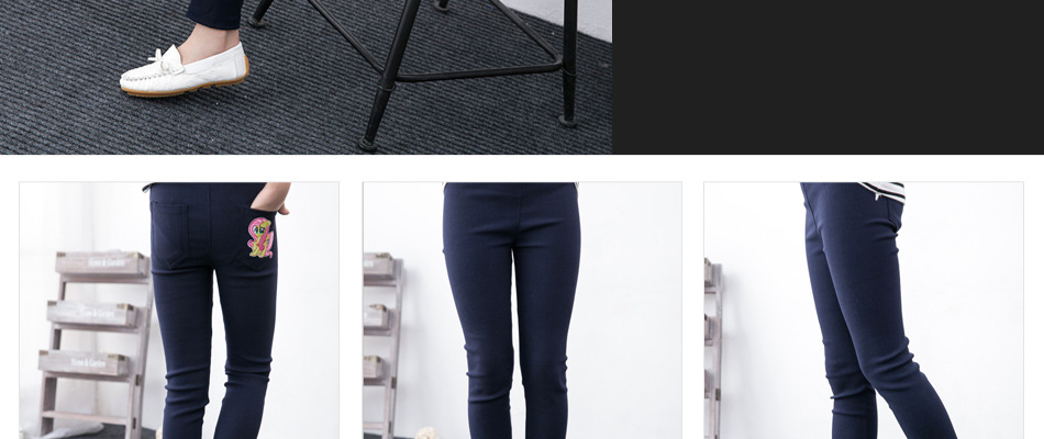 New Children's Clothing Children's Skinny Pencil Pants Baby Girl's Leggings Ultra-Stretch Crawler