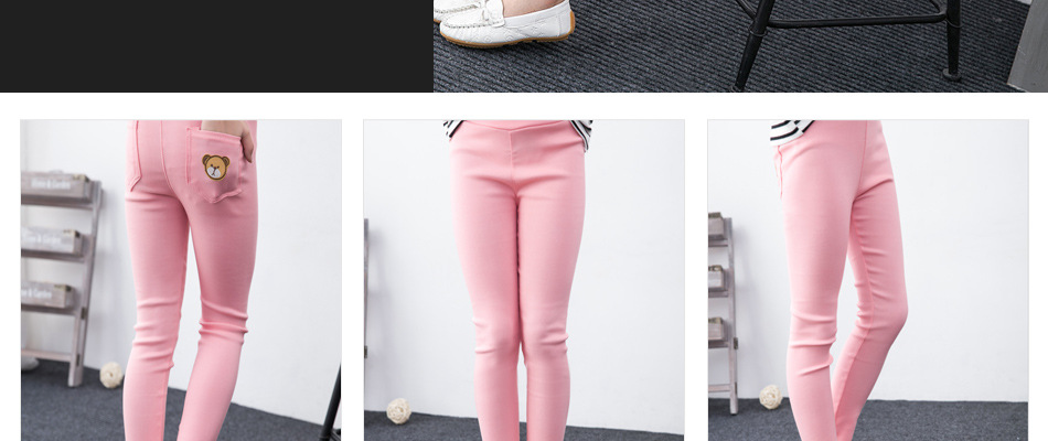 New Children's Clothing Children's Skinny Pencil Pants Baby Girl's Leggings Ultra-Stretch Crawler