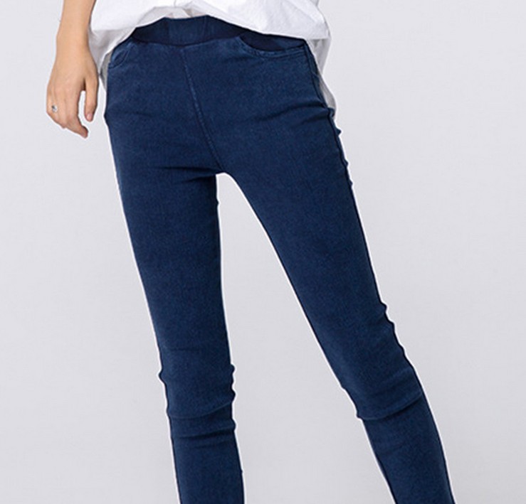 New Style Pencil Pants Women&#039;s Korean-Style Bamboo Woven Pencil Pants Pencil Pants Yiwu Leggings