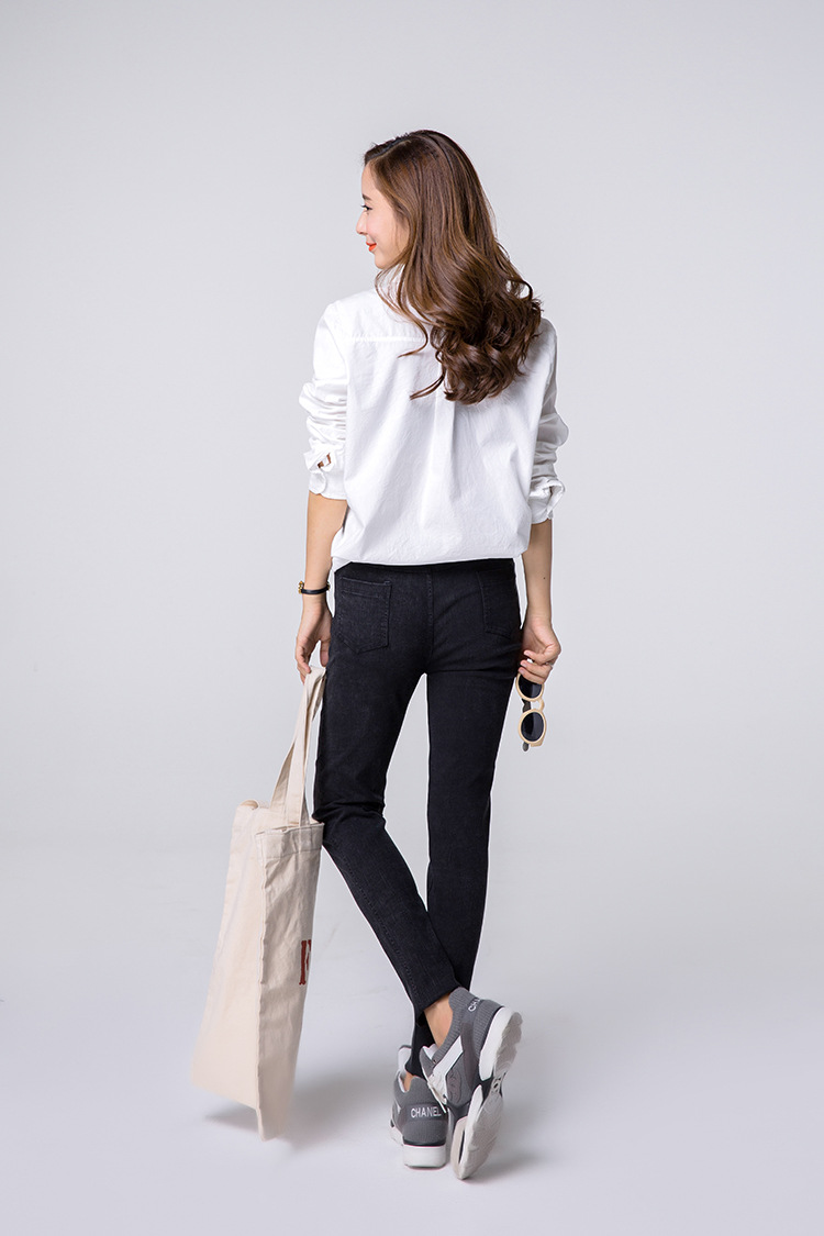 New Style Pencil Pants Women's Korean-Style Bamboo Woven Pencil Pants Pencil Pants Yiwu Leggings