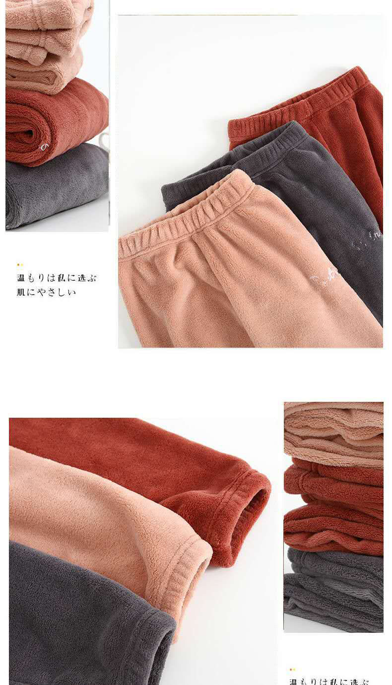 Boys and Children Warm Pants Suit Children's Long-Sleeved Pajamas Suit Coral Fleece Home Wear Parent-Child Mother-Daughter Warm Pants Boys and Children Warm Pants Suit Children's Long-Sleeved Pajamas Suit Coral Fleece Home Wear Parent-Child Mother-Daughter Warm Pants