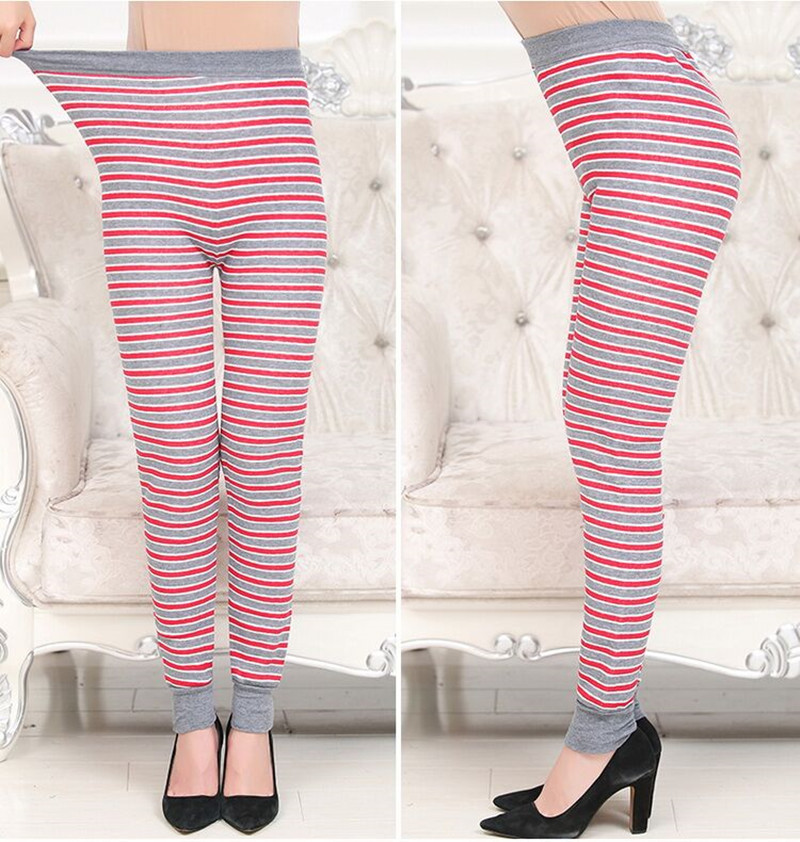 Fleece Warm Pants Women's Leggings Oversized Cotton Pants Winter Middle-Aged and Elderly Thermal Underwear Stall Supply Autumn Clothes Long Pants