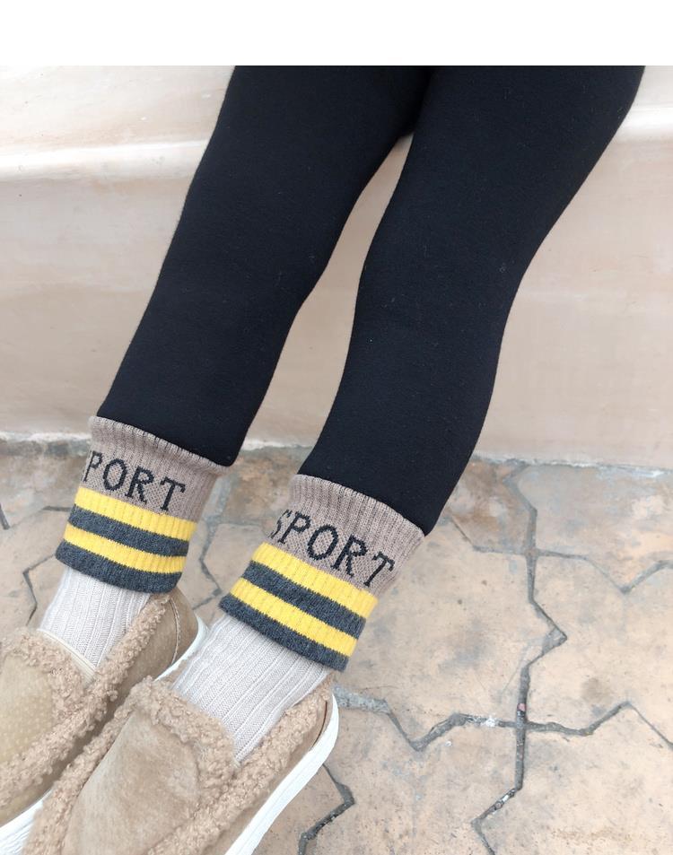Girls&#039; Leggings 2020 Spring and Autumn New Children&#039;s Clothing Children Baby Outerwear Thin Children plus Velvet Warm Pants