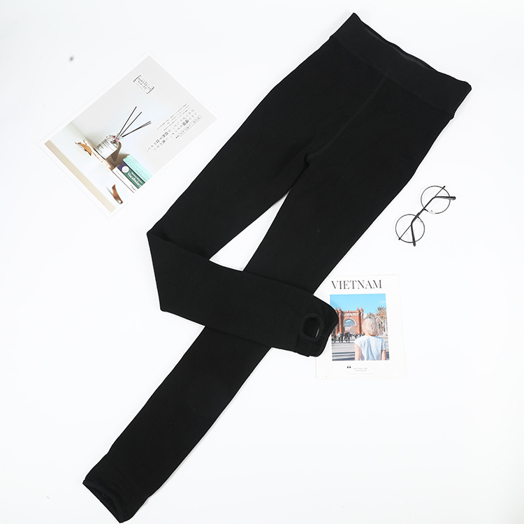 The High elastic waist leggings \"women cultivate one's morality show thin foot trousers and long black pencil pants wear female summer light outside