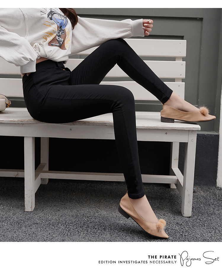 Magical Leggings Women's Pants Outer Wear plus-Sized plus Size Spring and Autumn New Black Trousers Tappered Pencil Pants Magical Leggings Women's Pants Outer Wear plus-Sized plus Size Spring and Autumn New Black Trousers Tappered Pencil Pants