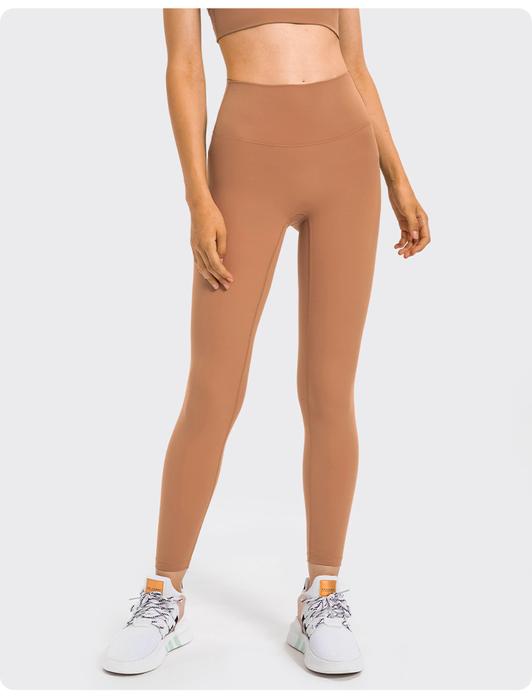 2021 Autumn New Nude Feel Yoga Pants Women's No Embarrassment Line High Waist Hip Lift Stretch Fitness Sports Ninth Pants 2021 Autumn New Nude Feel Yoga Pants Women's No Embarrassment Line High Waist Hip Lift Stretch Fitness Sports Ninth Pants