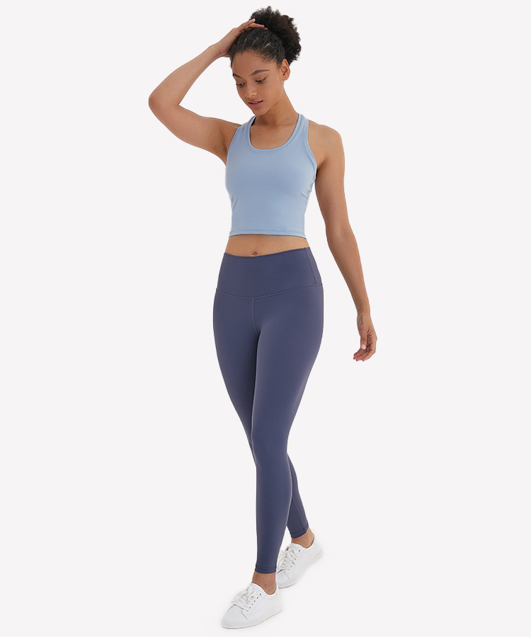 2020 New Yoga Ninth Pants Moisture Wicking Running Fitness Yoga Pants High Waist Slimming Hip Raise Skinny Pants