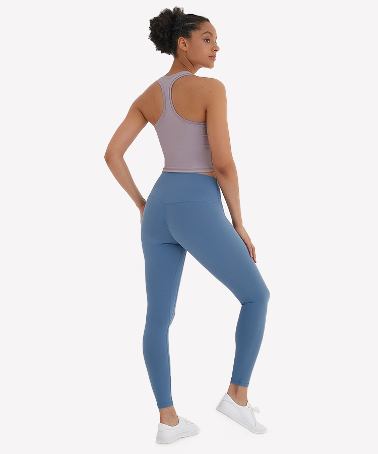 2020 New Yoga Ninth Pants Moisture Wicking Running Fitness Yoga Pants High Waist Slimming Hip Raise Skinny Pants