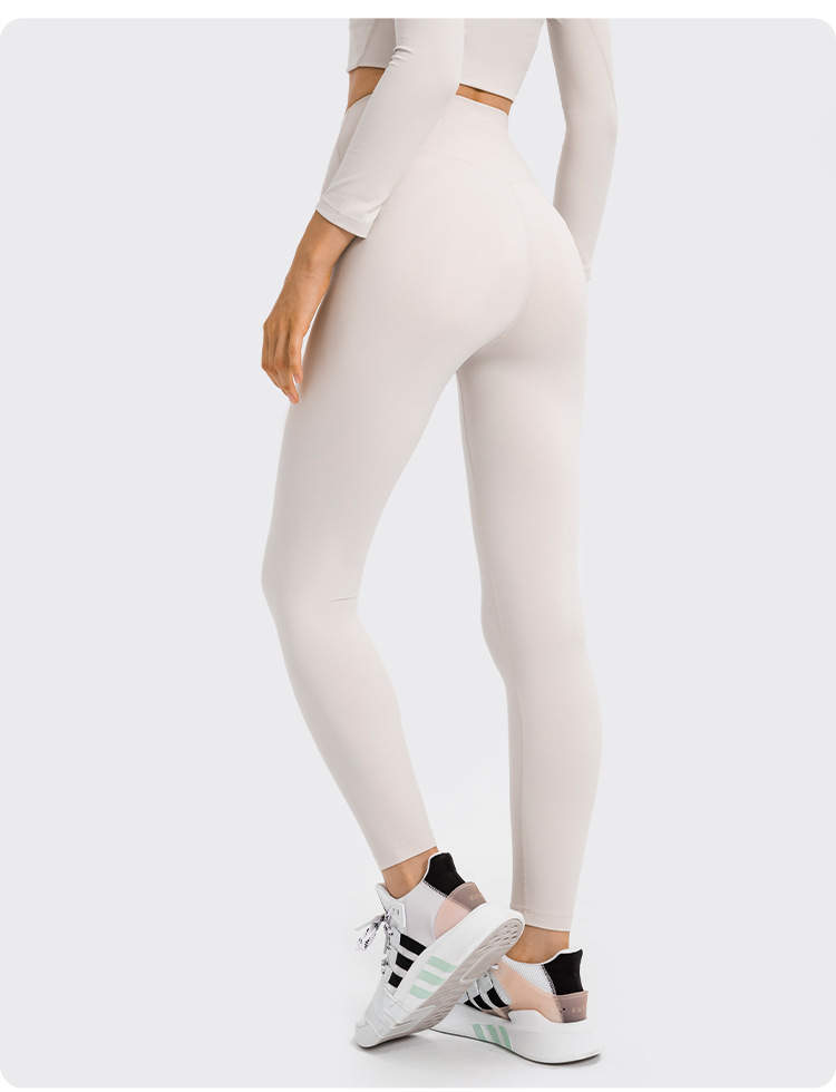 2020 Autumn New Product Nude Feel Yoga Pants Women's No Embarrassment Line High Waist Hip Lift Stretch Fitness Sports Ninth Pants 2020 Autumn New Product Nude Feel Yoga Pants Women's No Embarrassment Line High Waist Hip Lift Stretch Fitness Sports Ninth Pants
