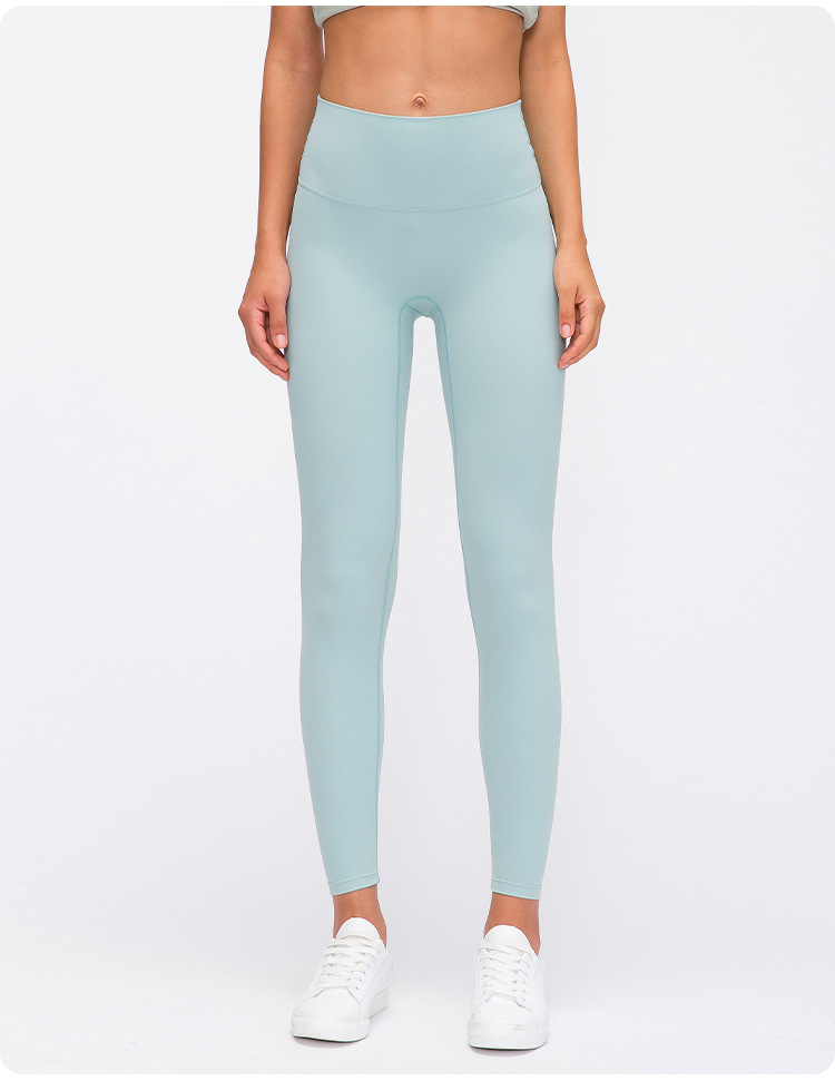 2020 Autumn New Product Nude Feel Yoga Pants Women's No Embarrassment Line High Waist Hip Lift Stretch Fitness Sports Ninth Pants 2020 Autumn New Product Nude Feel Yoga Pants Women's No Embarrassment Line High Waist Hip Lift Stretch Fitness Sports Ninth Pants