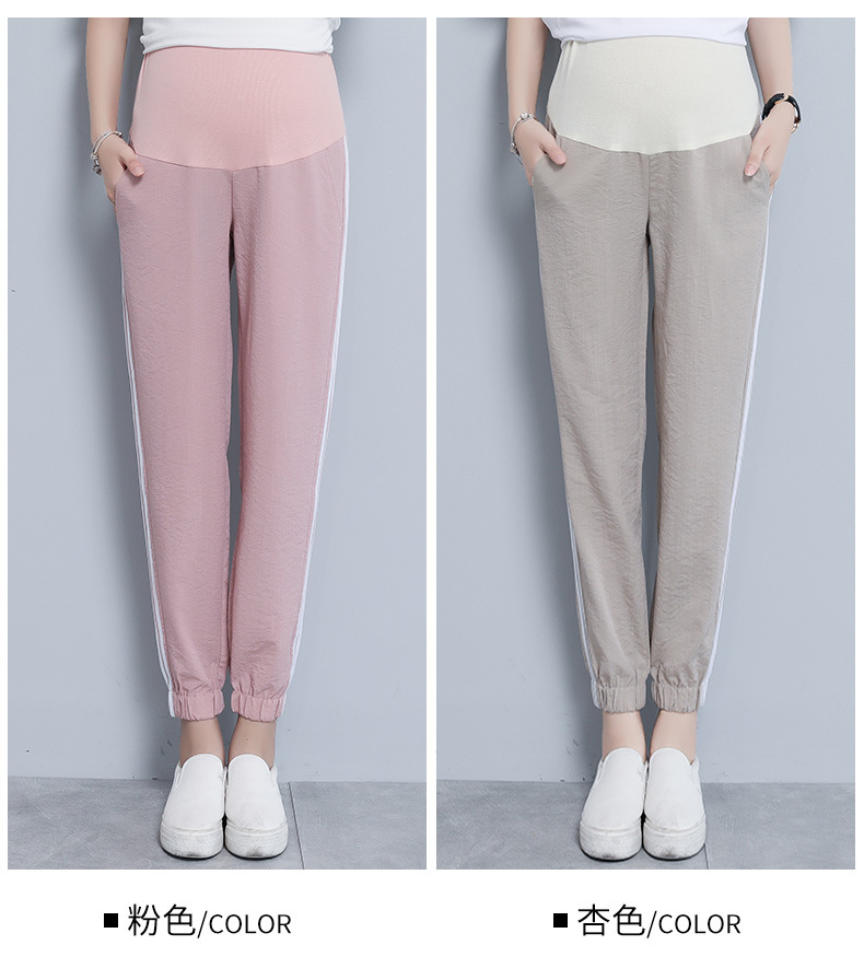 2020 Spring and Summer Trendy Mom Outer Wear Thin Maternity Pants Ninth Pants Harem Pants Maternity Clothes Maternity Pants 2020 Spring and Summer Trendy Mom Outer Wear Thin Maternity Pants Ninth Pants Harem Pants Maternity Clothes Maternity Pants