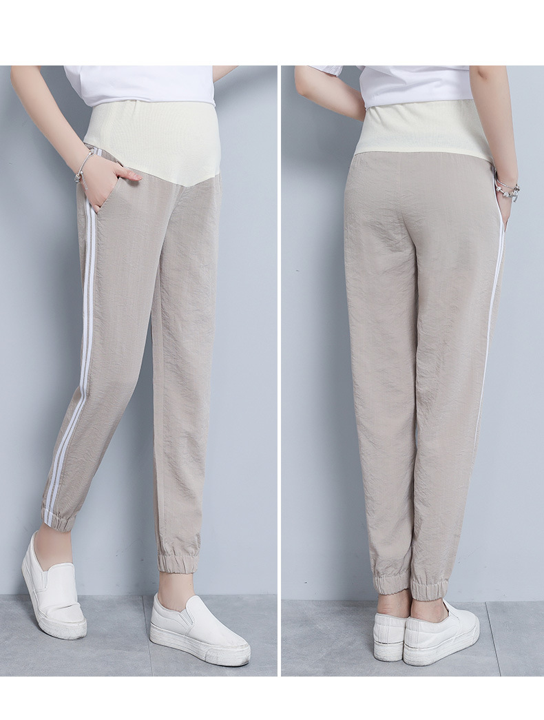 2020 Spring and Summer Trendy Mom Outer Wear Thin Maternity Pants Ninth Pants Harem Pants Maternity Clothes Maternity Pants 2020 Spring and Summer Trendy Mom Outer Wear Thin Maternity Pants Ninth Pants Harem Pants Maternity Clothes Maternity Pants