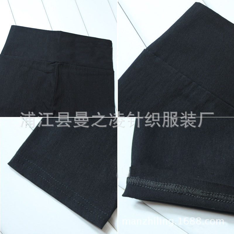 Italy pants cropped trousers in strawberry Strawberry Candy-colored woven leggings pencil pants elasticity
