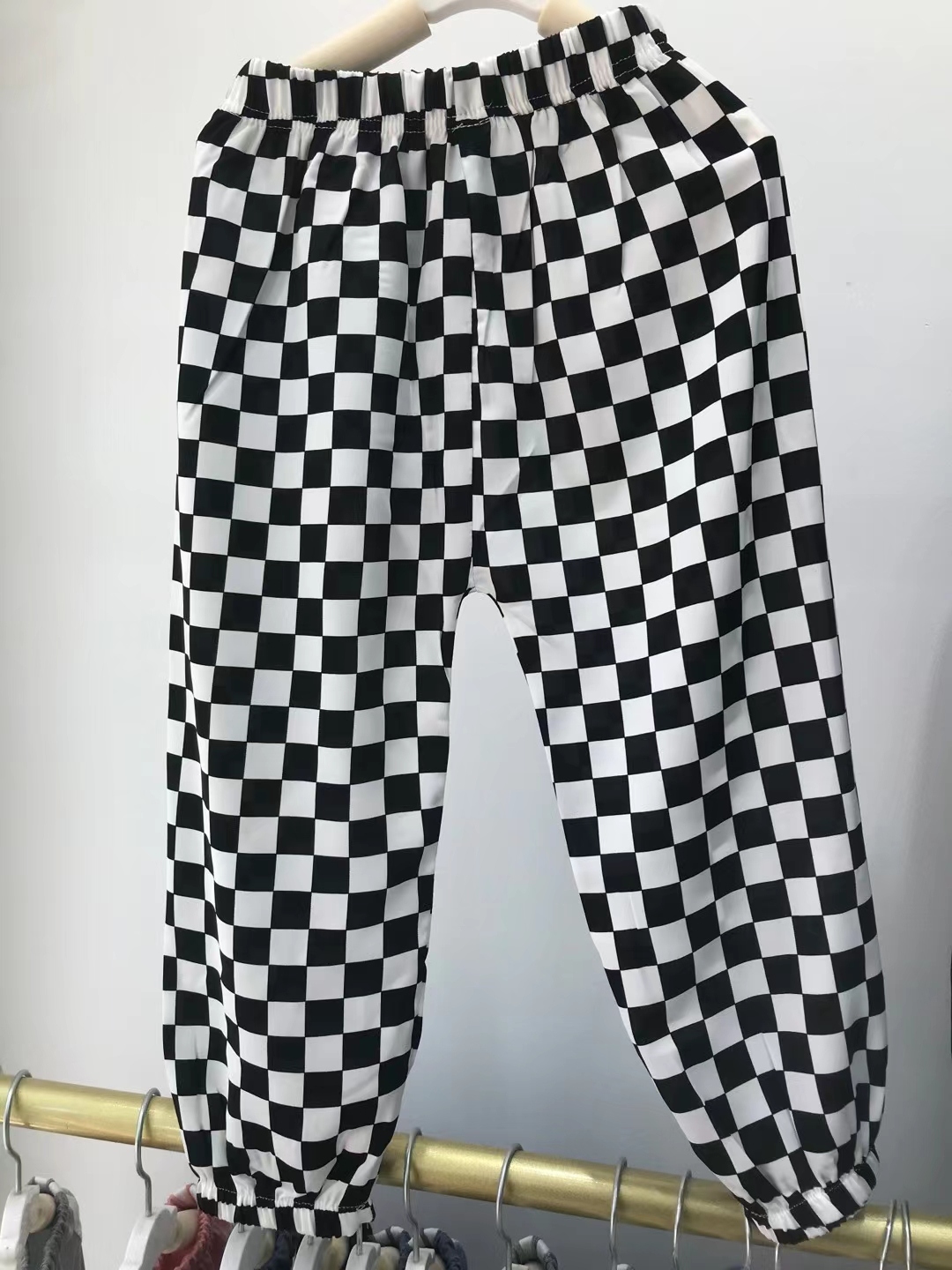 Children&#039;s Clothing 2021 Summer New Female Toddler and Children Casual Western Style Thin 3-7 Years Old Leisure Sports Ninth Pants Special Offer