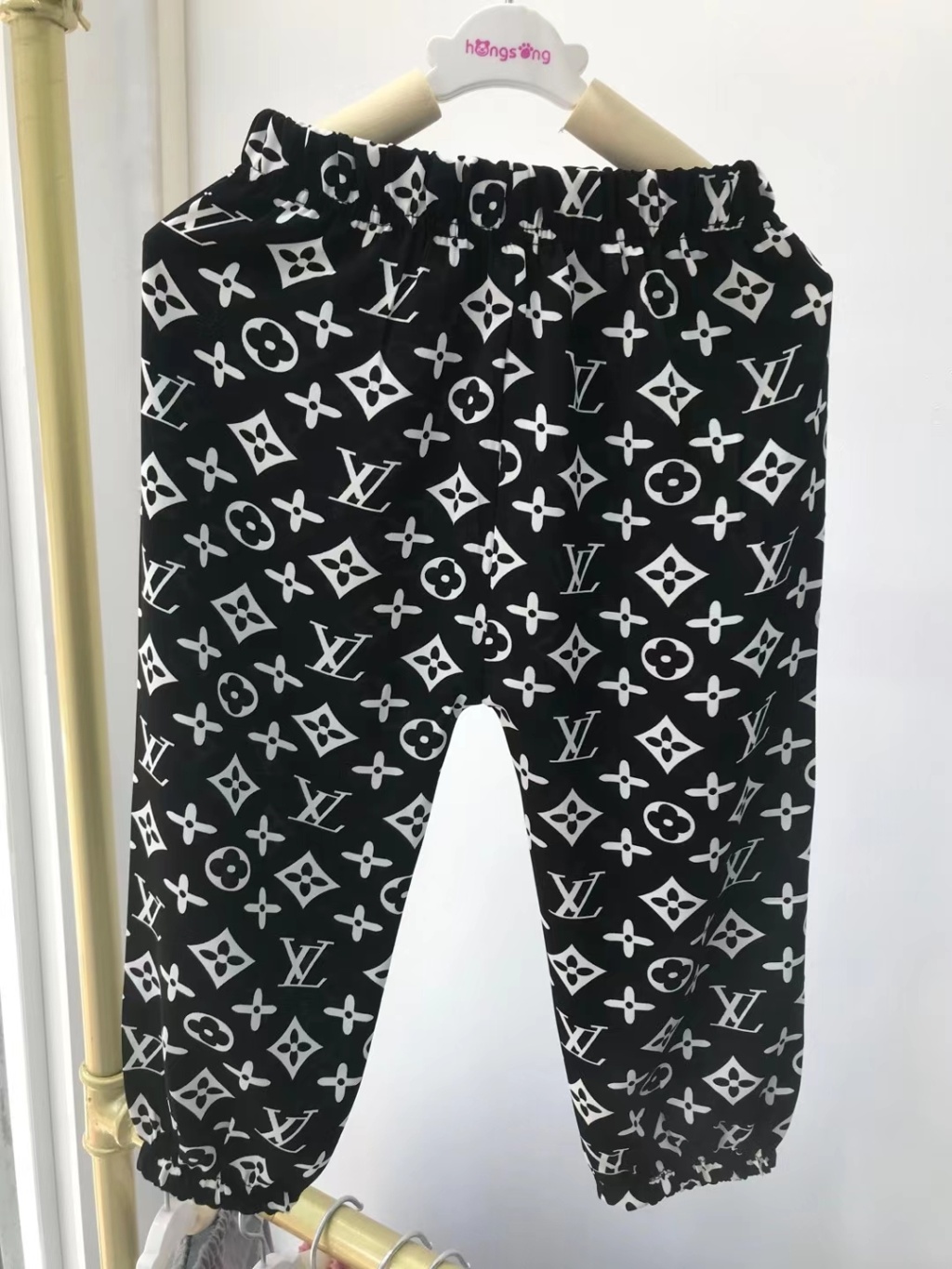 Children's Clothing 2021 Summer New Female Toddler and Children Casual Western Style Thin 3-7 Years Old Leisure Sports Ninth Pants Special Offer