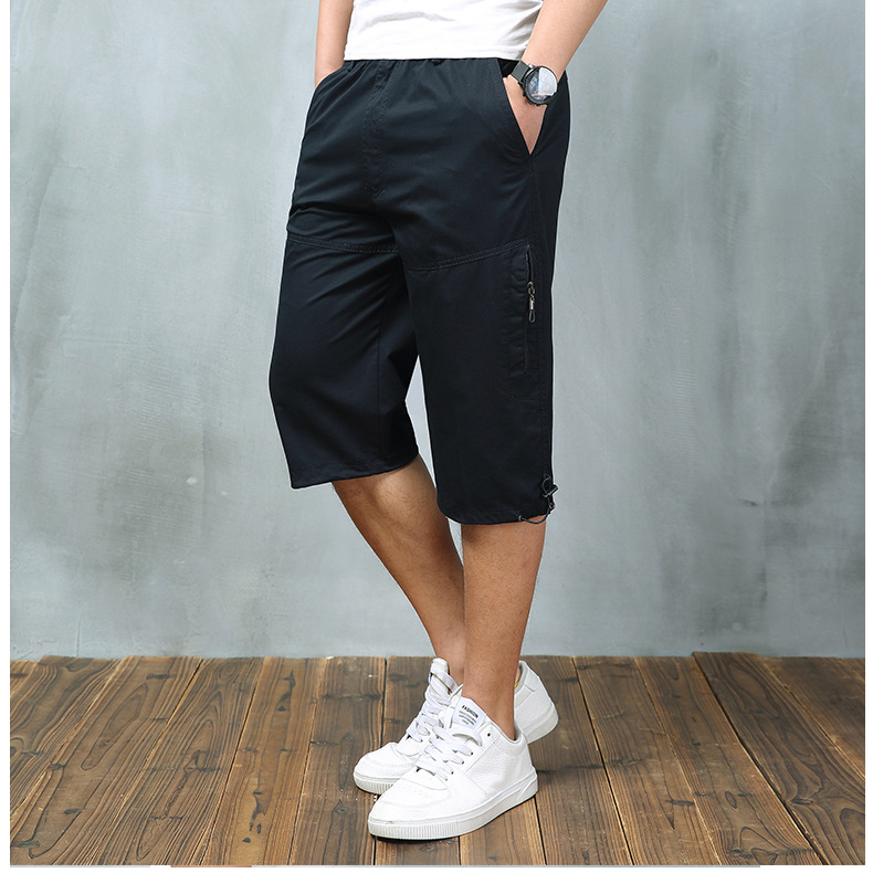 Exclusive for Cross-Border Cropped Trousers for Men Outdoor Leisure Thin Sports Shorts Multi-Pocket Loose Large Size Breeches 8995 Exclusive for Cross-Border Cropped Trousers for Men Outdoor Leisure Thin Sports Shorts Multi-Pocket Loose Large Size Breeches 8995