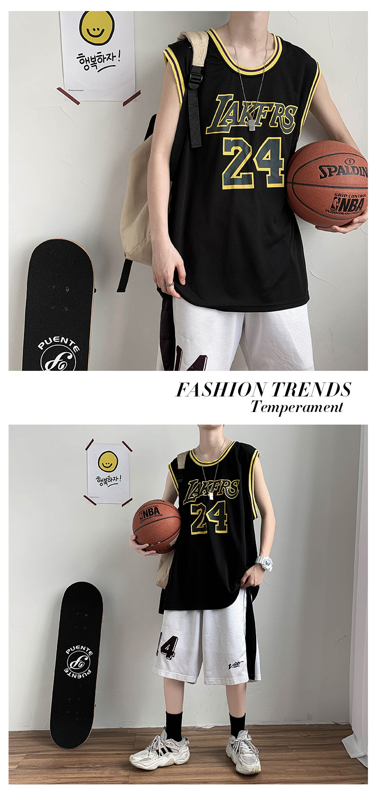 Brand Short Sleeve Tshirt Vest Men's Loose Student Sports Basketball Jersey Outer Wear Waistcoat Sleeveless Tshirt Brand Short Sleeve Tshirt Vest Men's Loose Student Sports Basketball Jersey Outer Wear Waistcoat Sleeveless Tshirt