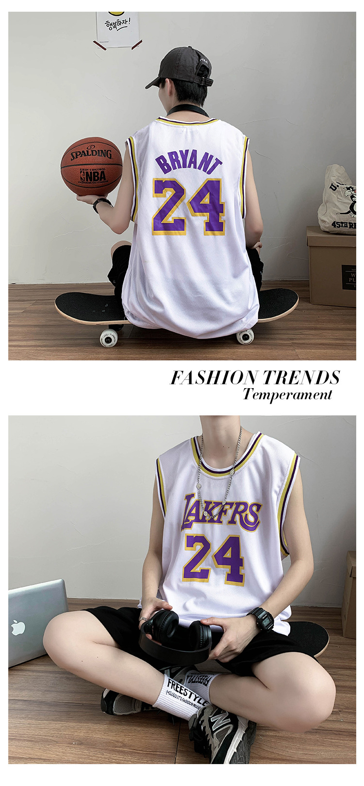 Brand Short Sleeve Tshirt Vest Men's Loose Student Sports Basketball Jersey Outer Wear Waistcoat Sleeveless Tshirt Brand Short Sleeve Tshirt Vest Men's Loose Student Sports Basketball Jersey Outer Wear Waistcoat Sleeveless Tshirt