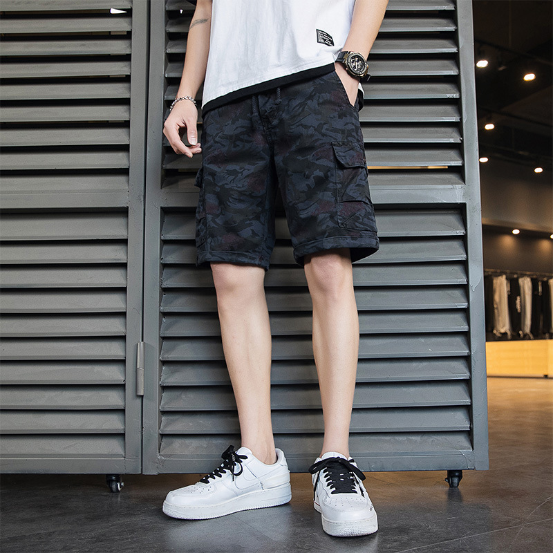 New Men&#039;s Shorts Camouflage Middle Pants Workwear Pants Casual Men&#039;s Trousers Fashion Trendy Brand   Sports wear