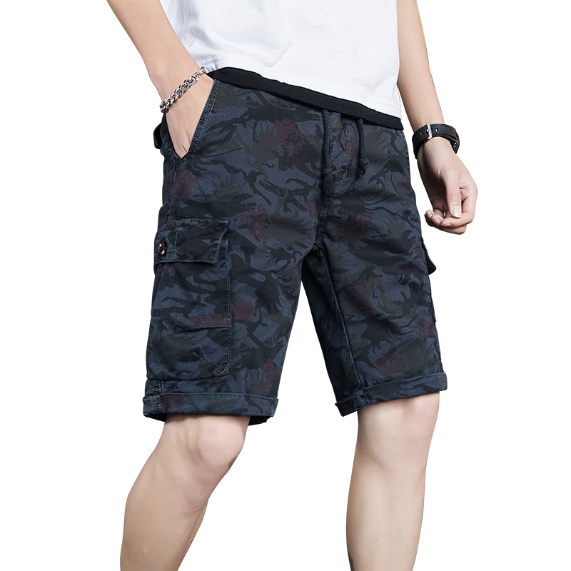 New Men&#039;s Shorts Camouflage Middle Pants Workwear Pants Casual Men&#039;s Trousers Fashion Trendy Brand   Sports wear