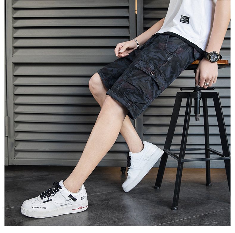 New Men's Shorts Camouflage Middle Pants Workwear Pants Casual Men's Trousers Fashion Trendy Brand Sports wear New Men's Shorts Camouflage Middle Pants Workwear Pants Casual Men's Trousers Fashion Trendy Brand Sports wear