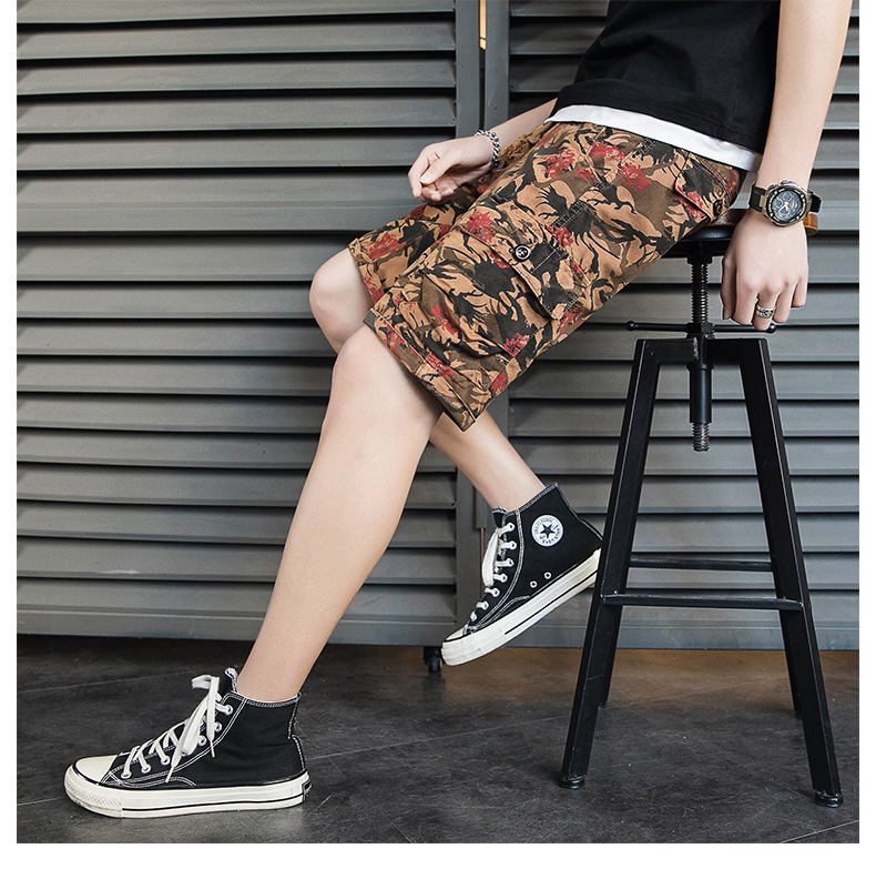 New Men's Shorts Camouflage Middle Pants Workwear Pants Casual Men's Trousers Fashion Trendy Brand Sports wear New Men's Shorts Camouflage Middle Pants Workwear Pants Casual Men's Trousers Fashion Trendy Brand Sports wear