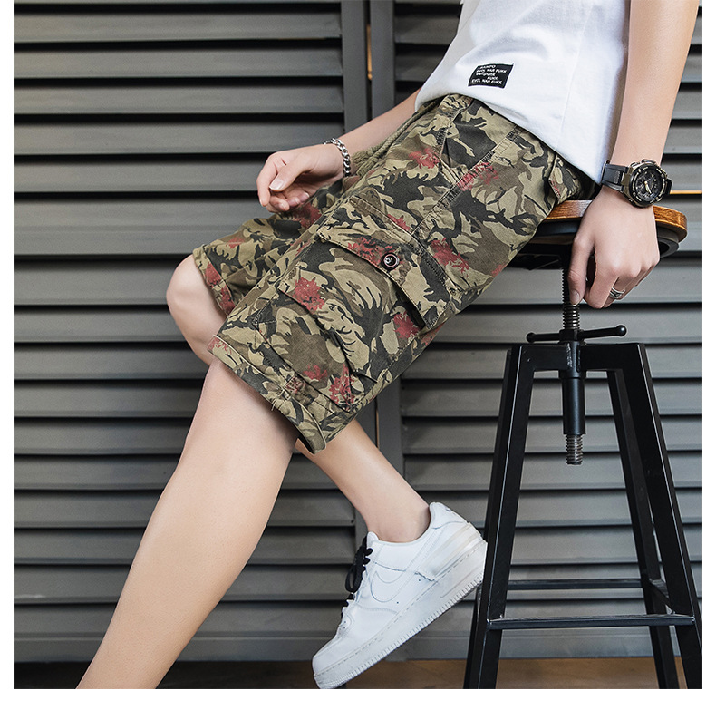 New Men's Shorts Camouflage Middle Pants Workwear Pants Casual Men's Trousers Fashion Trendy Brand Sports wear New Men's Shorts Camouflage Middle Pants Workwear Pants Casual Men's Trousers Fashion Trendy Brand Sports wear