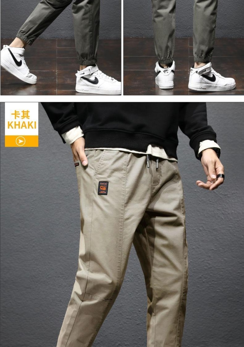 Haining Men's Winter Fleece-Lined Thickened Casual Pants Youth Cotton Pants Outer Wear Ankle-Tied Sports Boys' Sweatpants Autumn and Winter Haining Men's Winter Fleece-Lined Thickened Casual Pants Youth Cotton Pants Outer Wear Ankle-Tied Sports Boys' Sweatpants Autumn and Winter