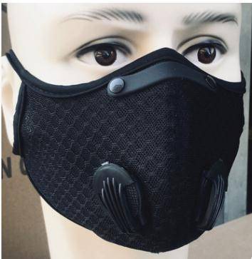 KN95 respirator Cycling Mask is suing bicyclists wear filter adjusting sports masks to protect more the from dust