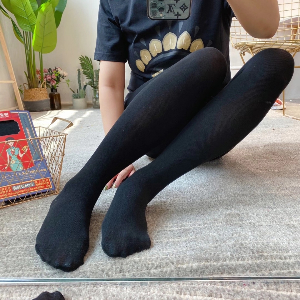 Nati Xuan 200D stockings skinny leg plastic tights breathable lift hip cotton longclaw wool leggings manufacturer wholesale