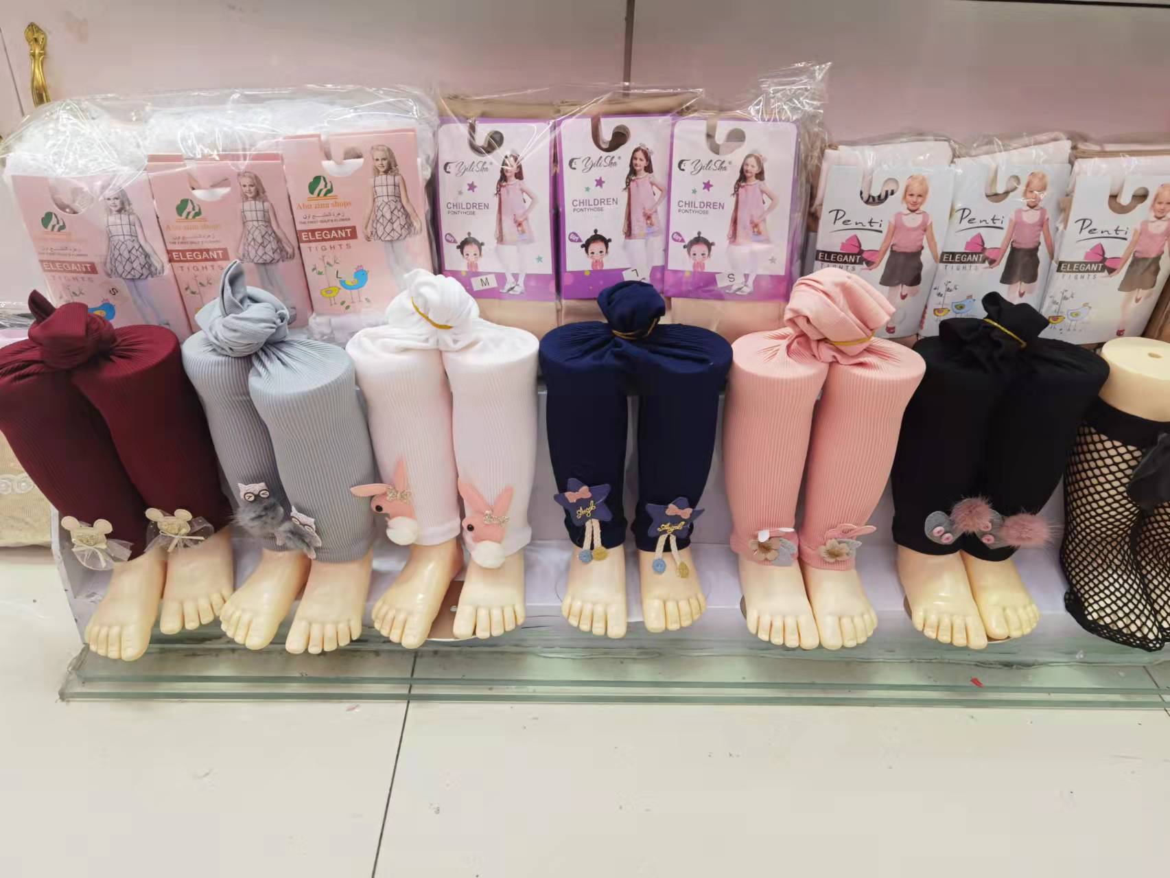 Spring and Summer Nylon Thick Baby Leggings Customizable Patterns and Colors