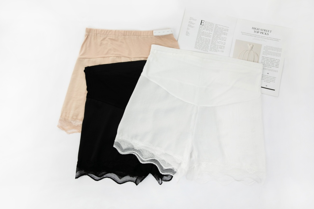 Pregnant Women's Safety Pants Thin Anti-Exposure Can Be Worn outside Oversized Leggings Modal Summer Loose Summer Wear Short Pants