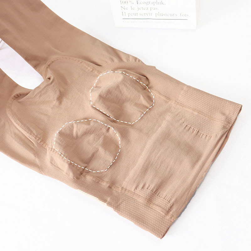 Spring and Autumn New Magnetic Liao Uterus-Protecting Pantyhose Women&#039;s Medium Thick High Waist Belly Compression Leggings Moisturizing Slimming Bare-Leg Socks