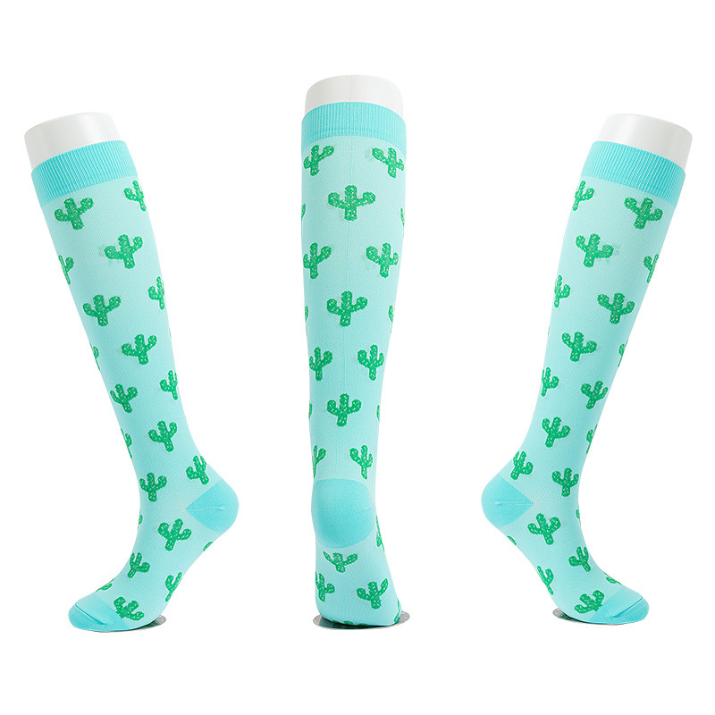 Factory Direct Sales New Fashion Sports Muscle Strength Socks Quality Soft Leggings for Men and Women Athletic Socks