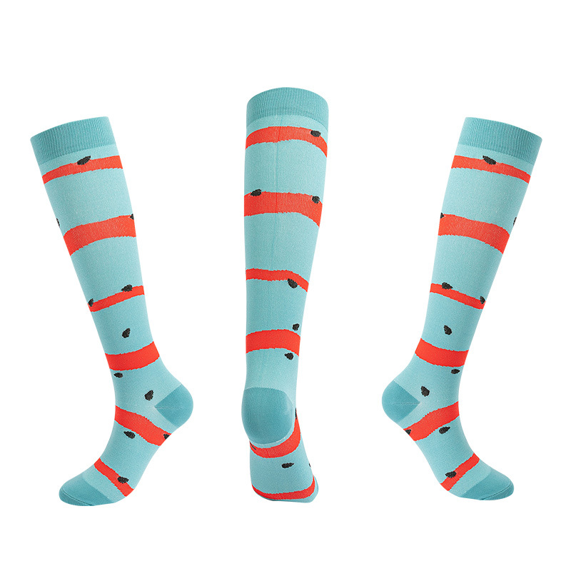 Factory Direct Sales New Fashion Sports Muscle Strength Socks Quality Soft Leggings for Men and Women Athletic Socks