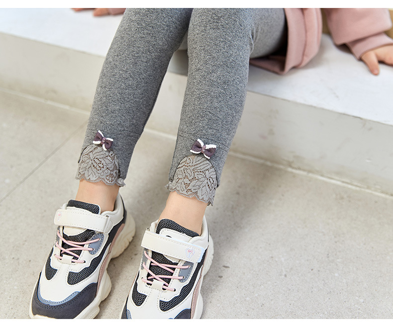 Girls' Cotton Leggings Spring and Autumn Outerwear Spring Babies' Trousers Children's Pants 2022 New Children's Clothing