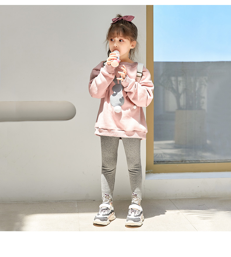 Girls' Cotton Leggings Spring and Autumn Outerwear Spring Babies' Trousers Children's Pants 2022 New Children's Clothing