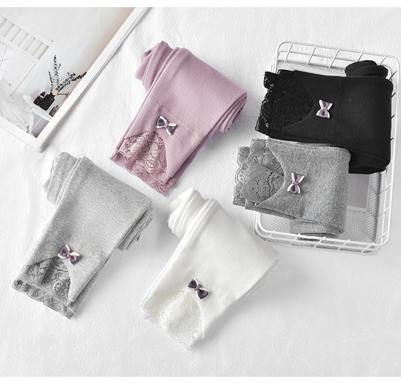 Girls' Cotton Leggings Spring and Autumn Outerwear Spring Babies' Trousers Children's Pants 2022 New Children's Clothing