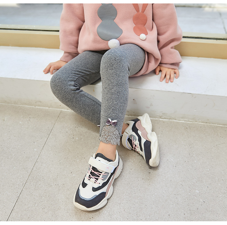 Girls' Cotton Leggings Spring and Autumn Outerwear Spring Babies' Trousers Children's Pants 2022 New Children's Clothing