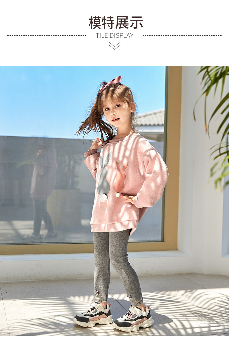 Girls' Cotton Leggings Spring and Autumn Outerwear Spring Babies' Trousers Children's Pants 2022 New Children's Clothing