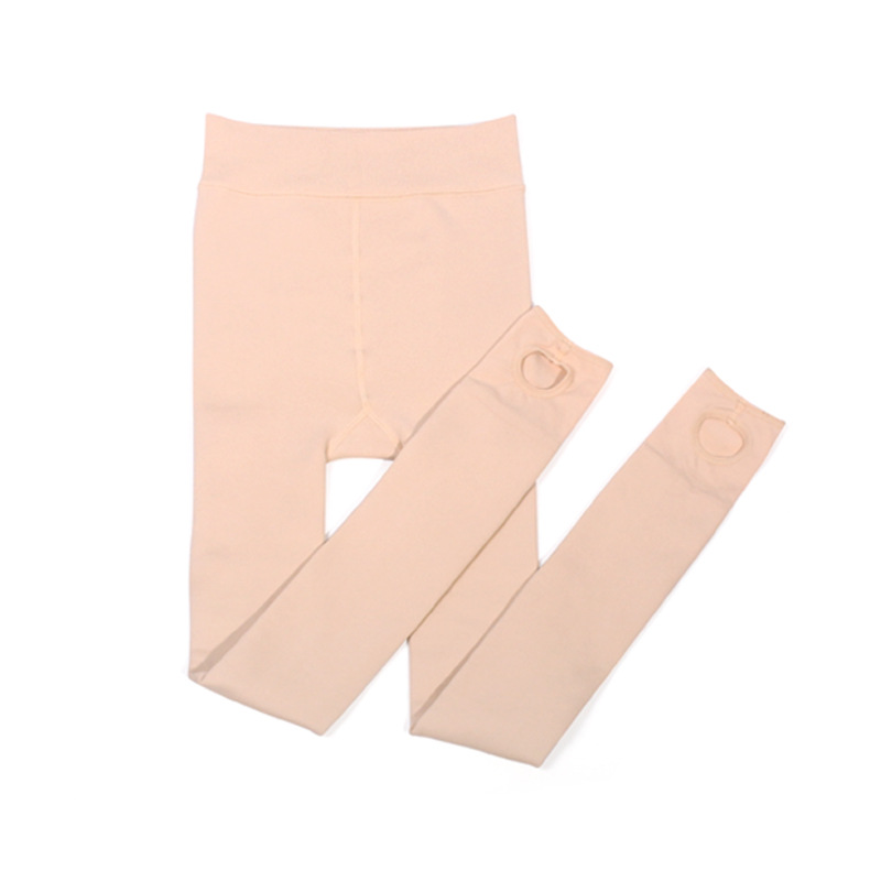 Bare-Leg Socks Artifact Women&#039;s Autumn and Winter One-Piece Trousers Fleece-Lined Thick Pantyhose Anti-Snagging Warm Leggings Women&#039;s Outer Wear