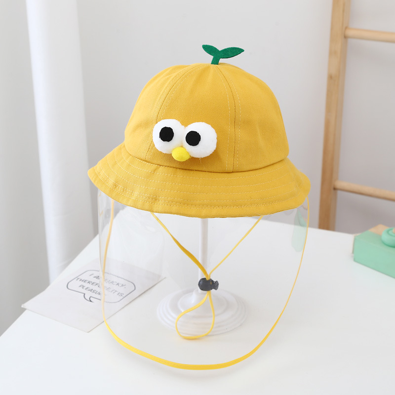 Baby Hat Spring and Autumn Season Cloth Eyes Breathable Protective Caps Anti-Droplet Removable Mask Boys and Girls Face Covering Children Hat Baby Hat Spring and Autumn Season Cloth Eyes Breathable Protective Caps Anti-Droplet Removable Mask Boys and Girls Face Covering Children Hat